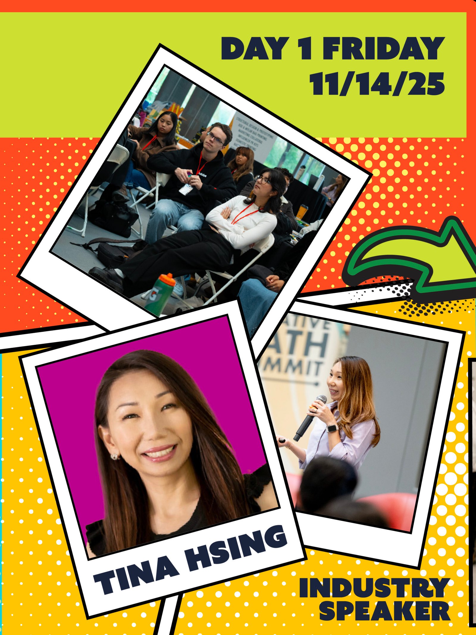 Creative Path Summit Recapping day 1, introducing Tina Hsing from Panda Express