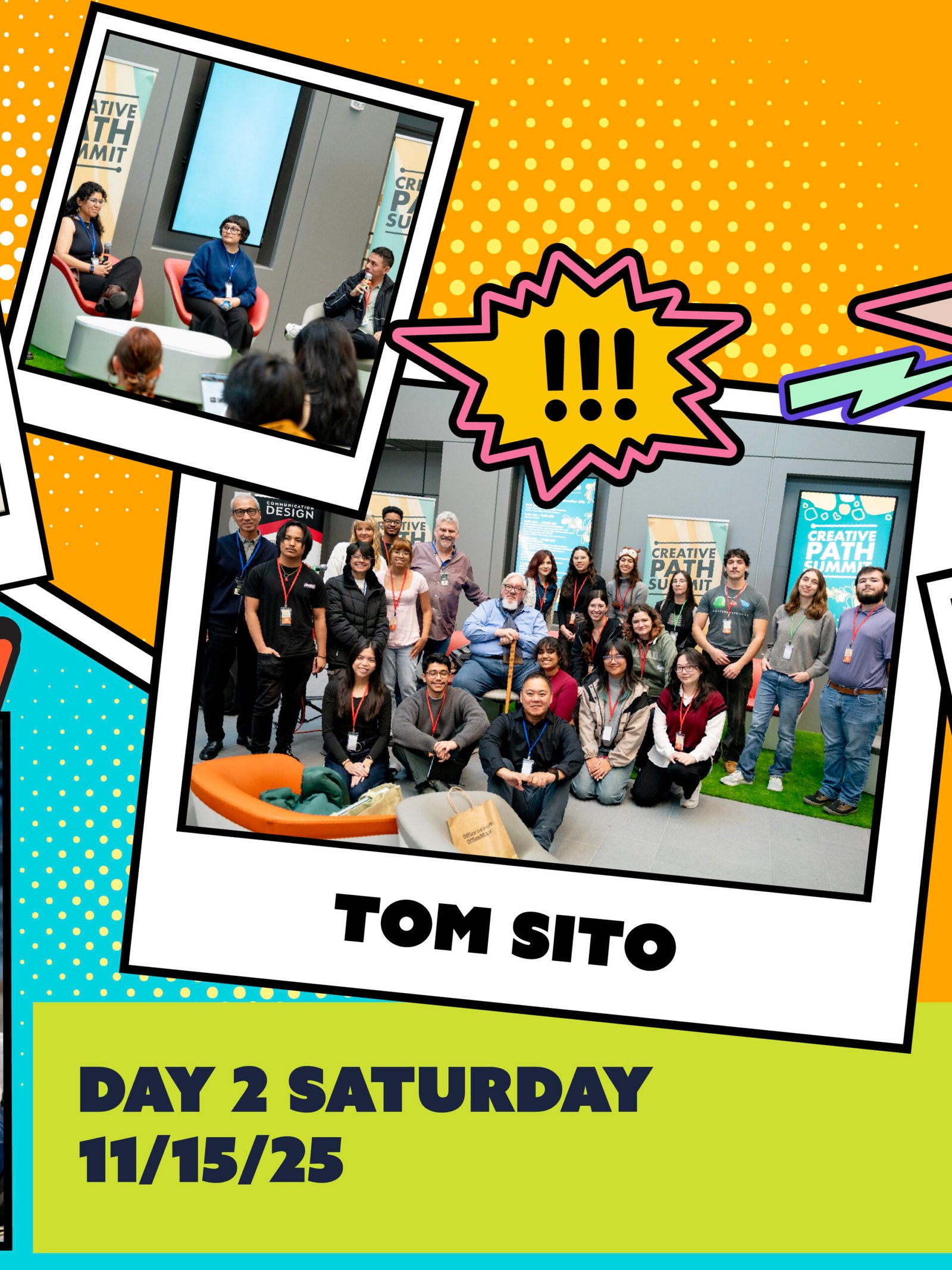 Creative Path Summit Recapping day 2, introducing Tom Sito